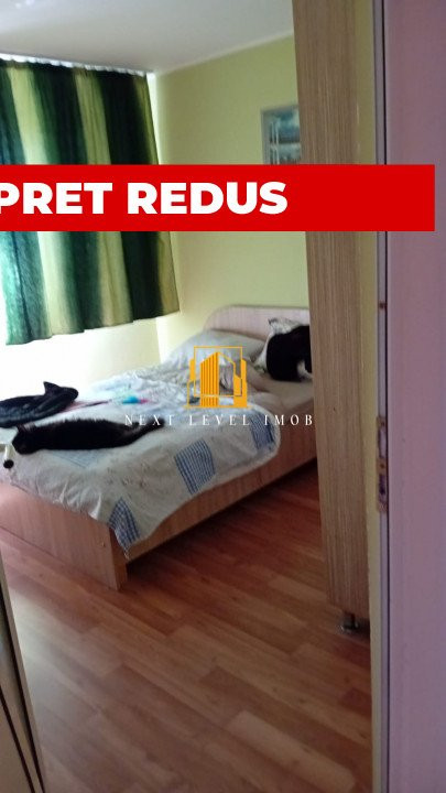 Apartament 2 camere decomandat, etaj 3 – Zona Nord