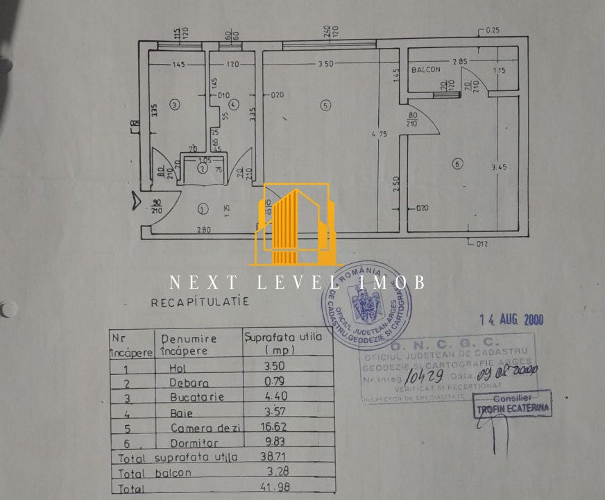 Apartament 2 camere, Trivale
