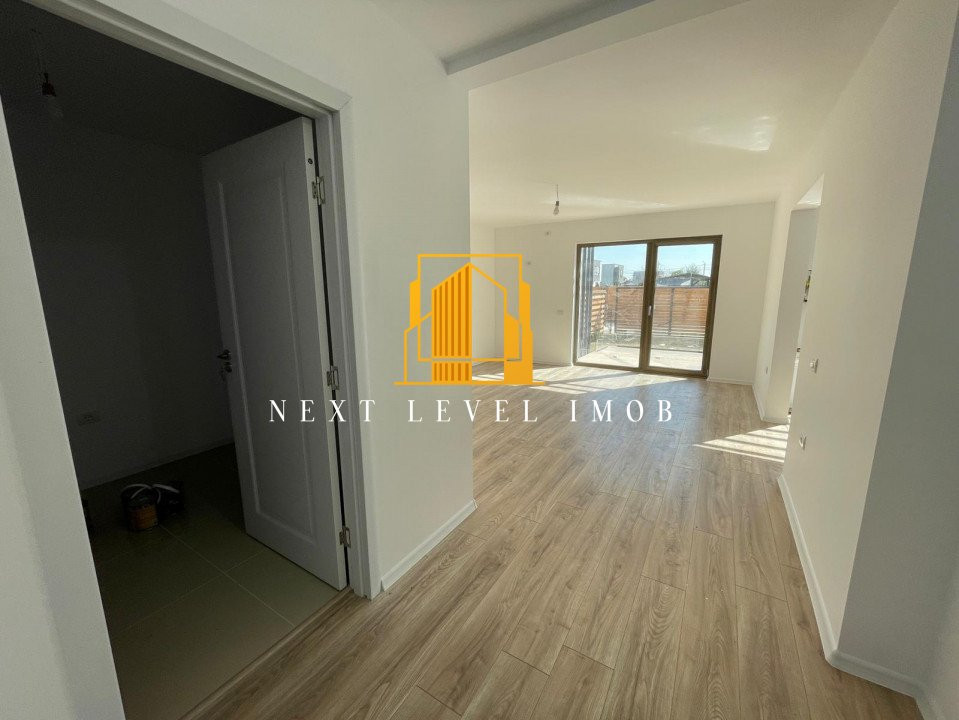 APARTAMENT CU GRĂDINĂ, TERASĂ & LOC DE PARCARE –  56 mp