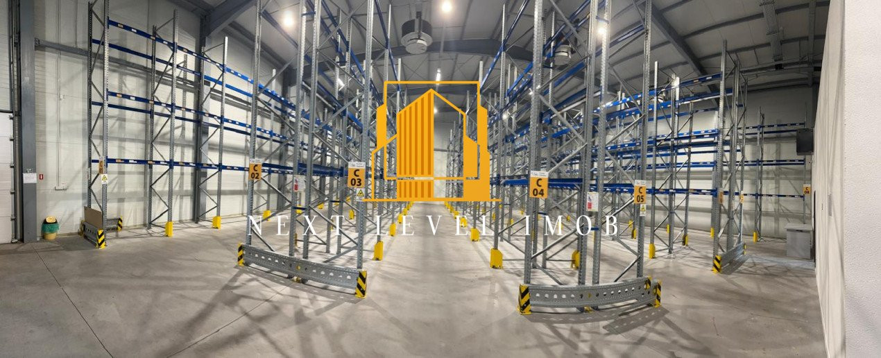 Închiriere Hală Industrială – Zona Auchan Bradu, 580 mp, COMISION 0%