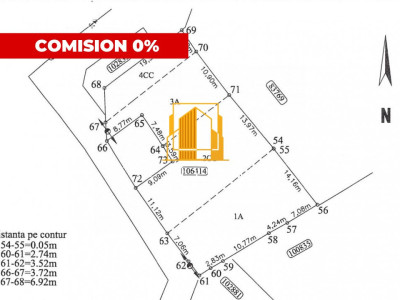 Teren Intravilan – Pitești, Negru Vodă, 1000 mp, COMISION 0%