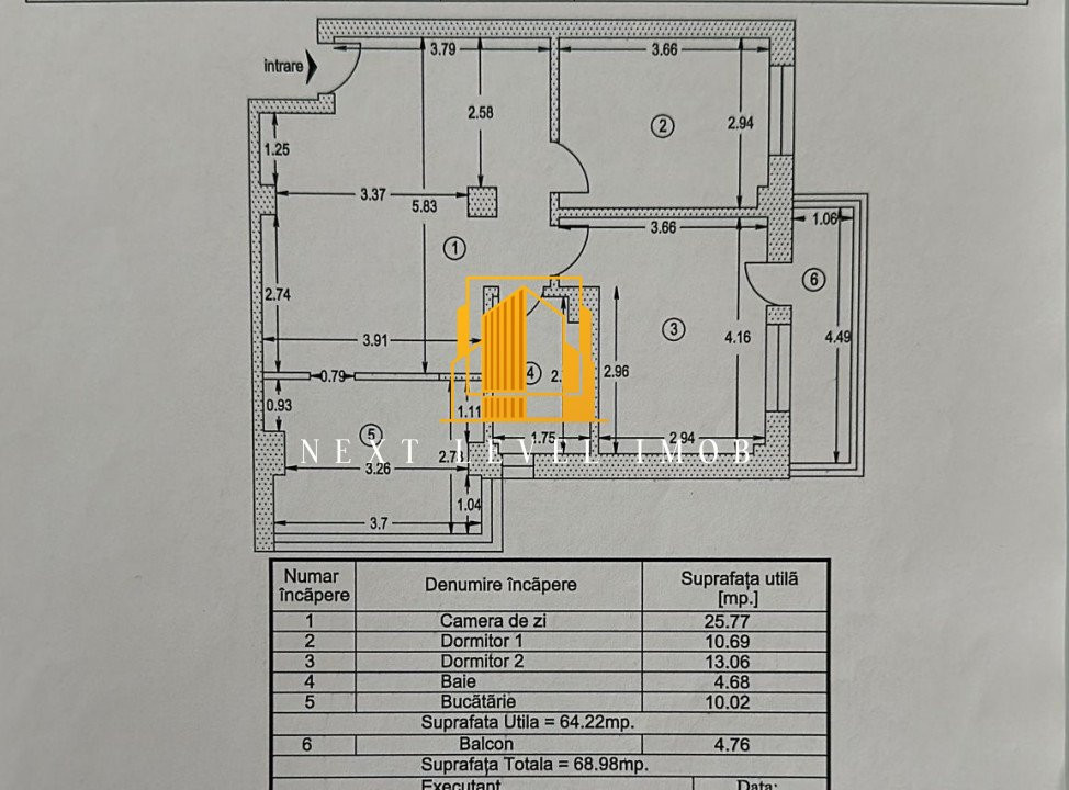 Apartament 3 Camere Trivale 2020