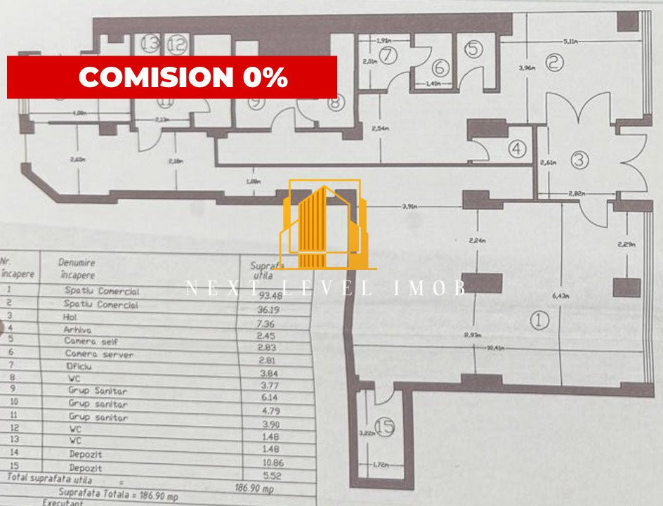 Vânzare  Spațiu Comercial – Zonă ULTRACENTRALĂ, Pitești, 248 mp