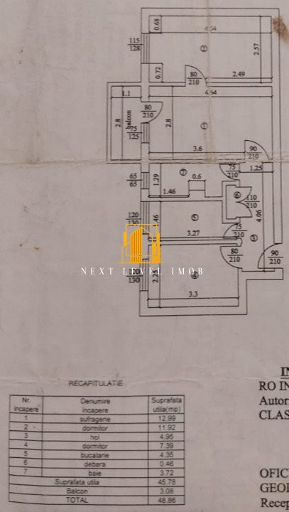 Închiriere apartament 3 camere – Găvana II, PITESTI
