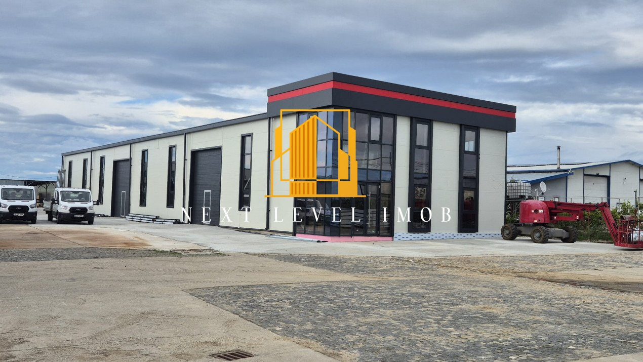 Închiriere hală industrială Albota, – 480 mp + birouri 120 mp