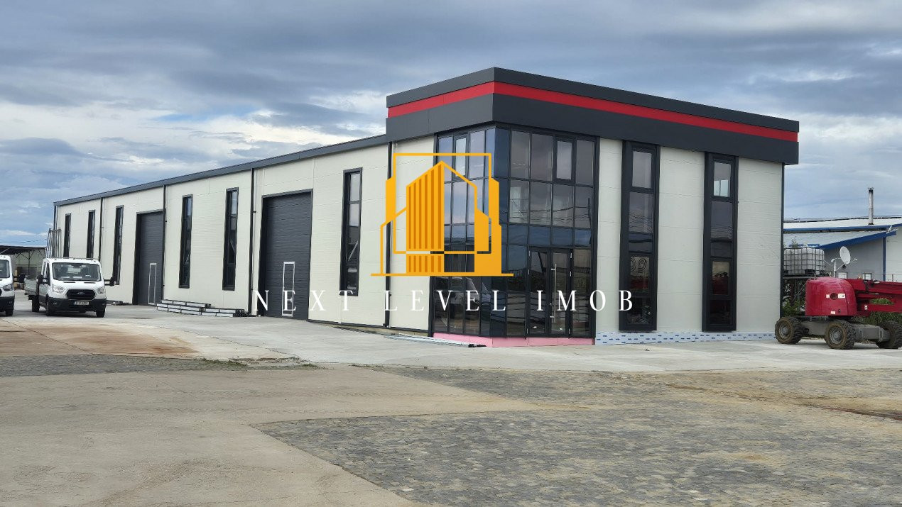Închiriere hală industrială Albota, – 480 mp + birouri 120 mp
