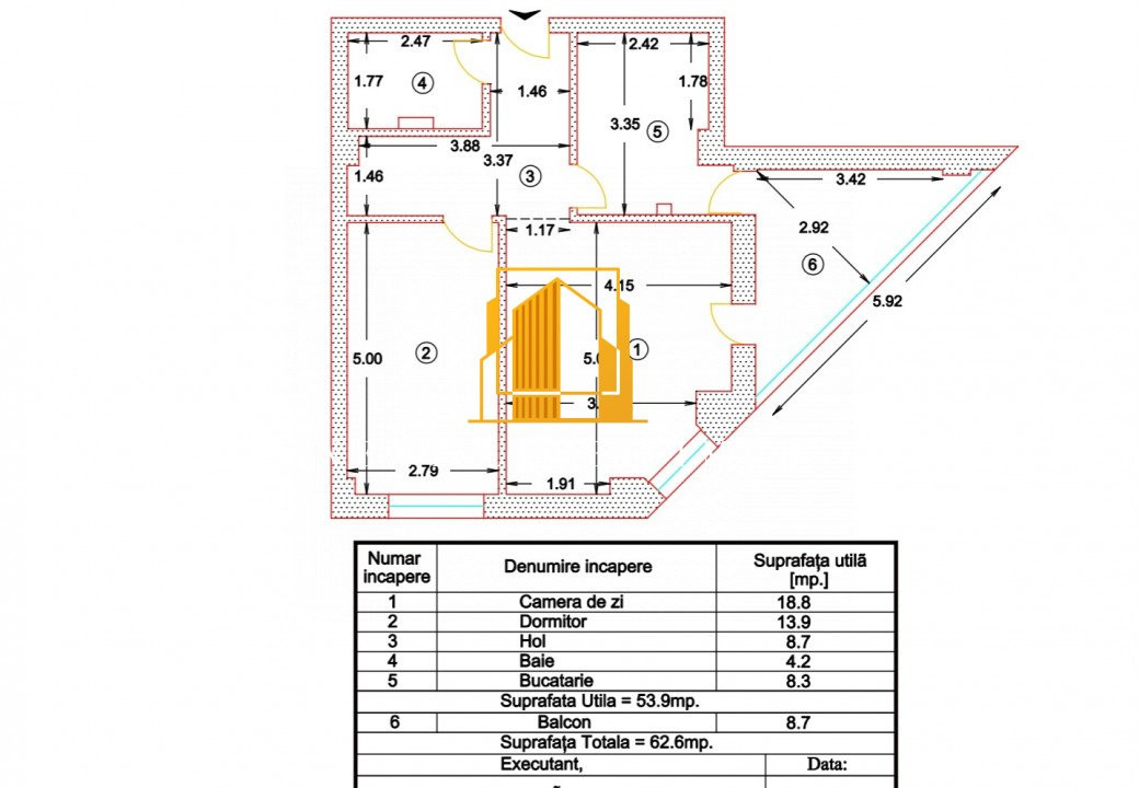 Apartament modern de vânzare – Central, Pitești