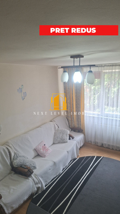 Apartament spațios cu 3 camere, cartier Nord