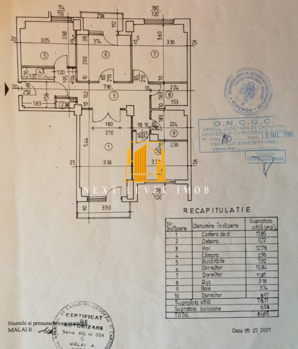 Apartament 4 camere ultracentral – confort I sporit