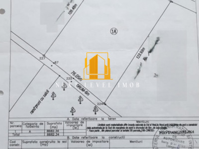 Teren Comuna Cateasca, sat Ciresu, lângă autostrada A1