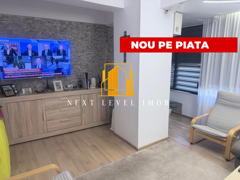 Apartament de lux, 2 camere, ultracentral – finisaje premium & parcare inclusă