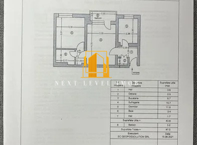 Apartament 2 camere  Craiovei