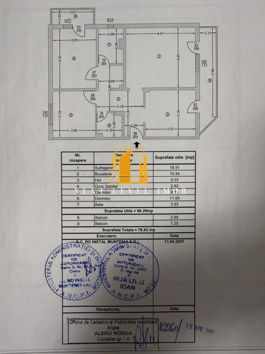 Apartament 3 camere, decomandat, renovat, Găvana 3
