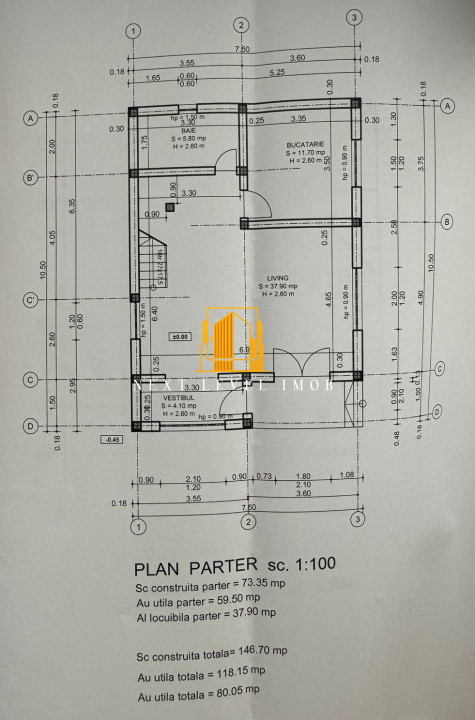 Casă de vânzare Geamăna | 2023 | Complet mobilată | 120 mp