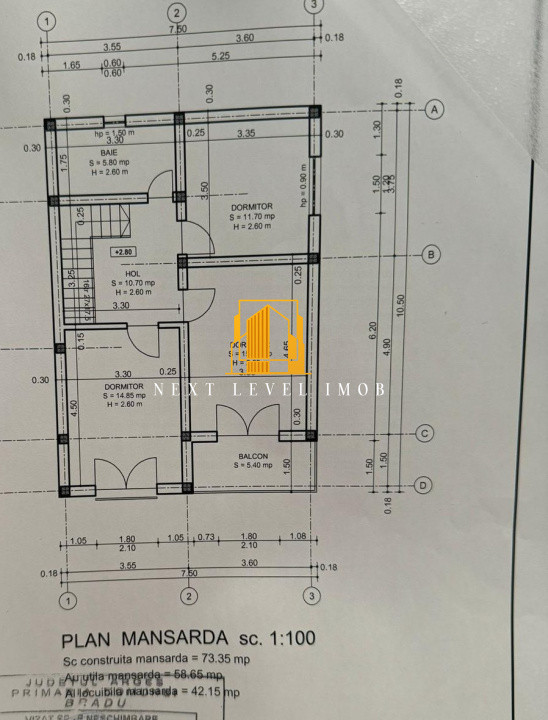 Casă de vânzare Geamăna | 2023 | Complet mobilată | 120 mp