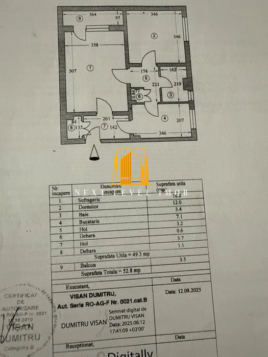 Apartament 2 camere – Calea Bascovului