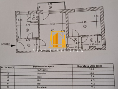 Apartament 2 camere Marasesti