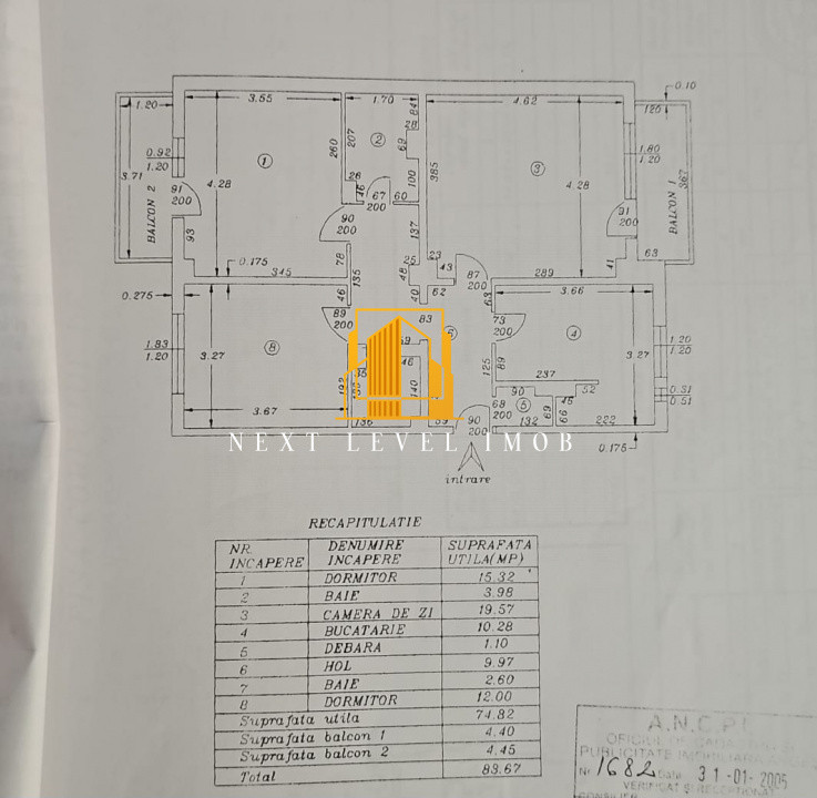 Apartament 3 camere GĂVANA 3