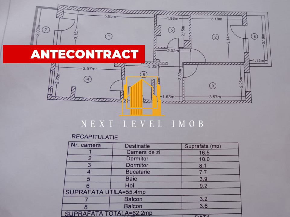 Apartament 3 camere, Popa Șapcă 