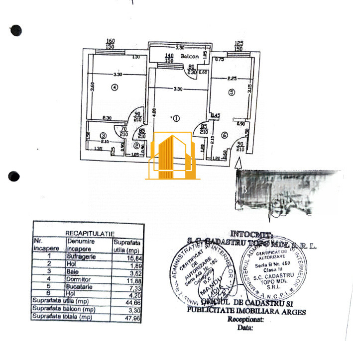 Apartament 2 Camere –  Craiovei