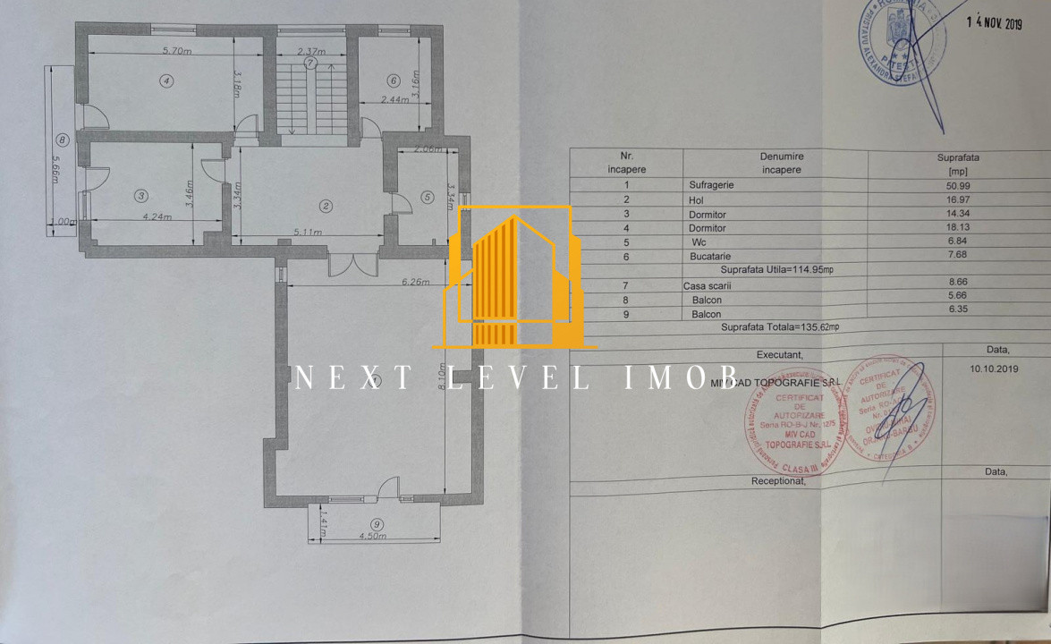 Apartament 3 camere – Strada Sf. Vineri | 5 minute de centrul Piteștiului